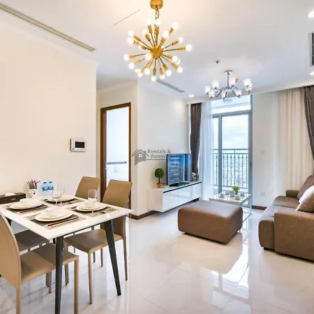 The Vinhomes Central Park Apartments - The Buildings Surrounding Landmark 81 Ho Chi Minh City Exterior photo