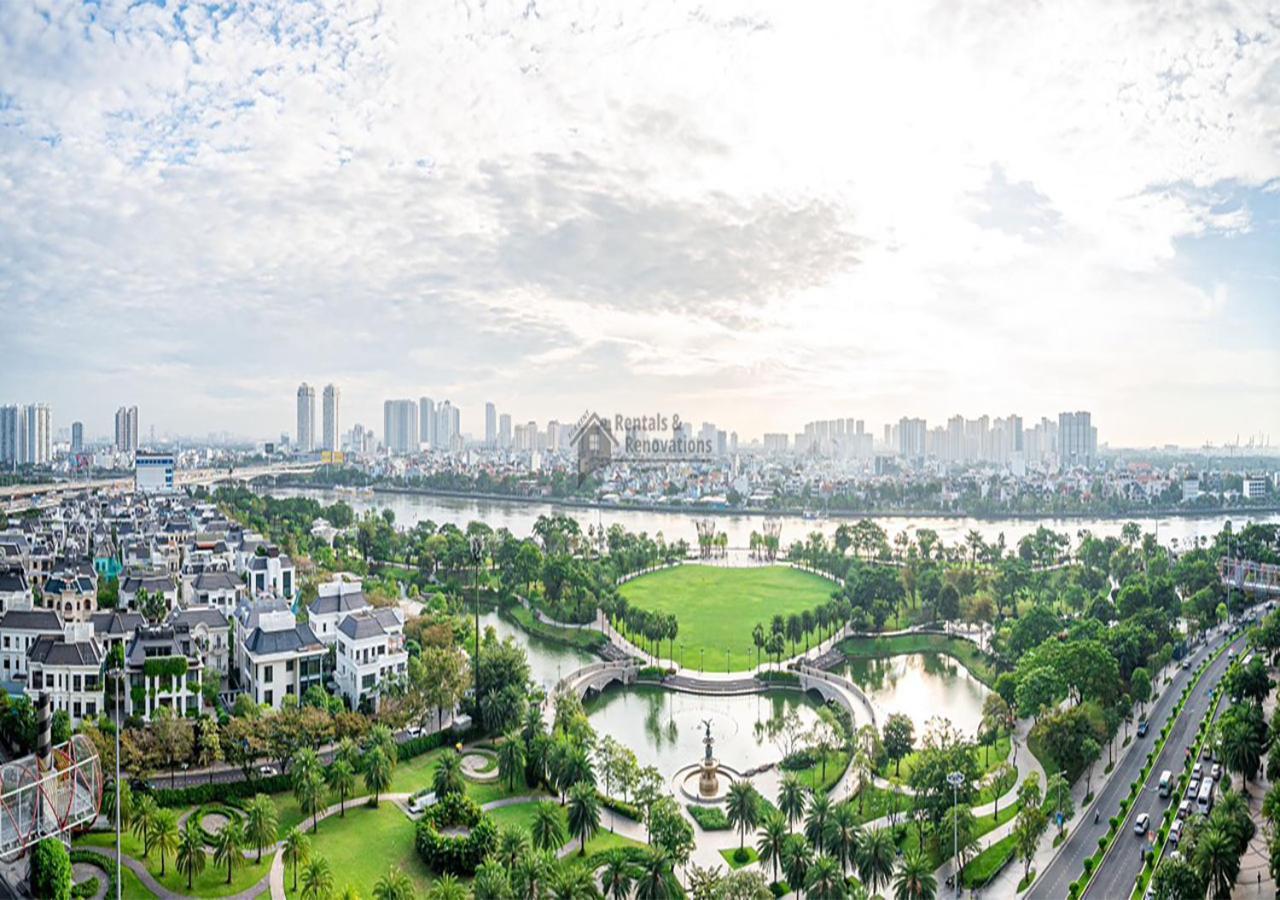 The Vinhomes Park - The Buildings Surrounding Landmark 81 Apartment Ho Chi Minh City